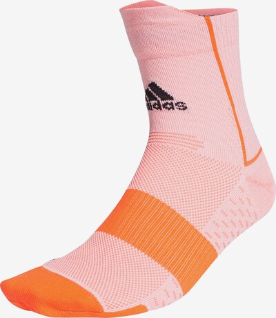 ADIDAS PERFORMANCE Laufsocken in orange / schwarz, Produktansicht