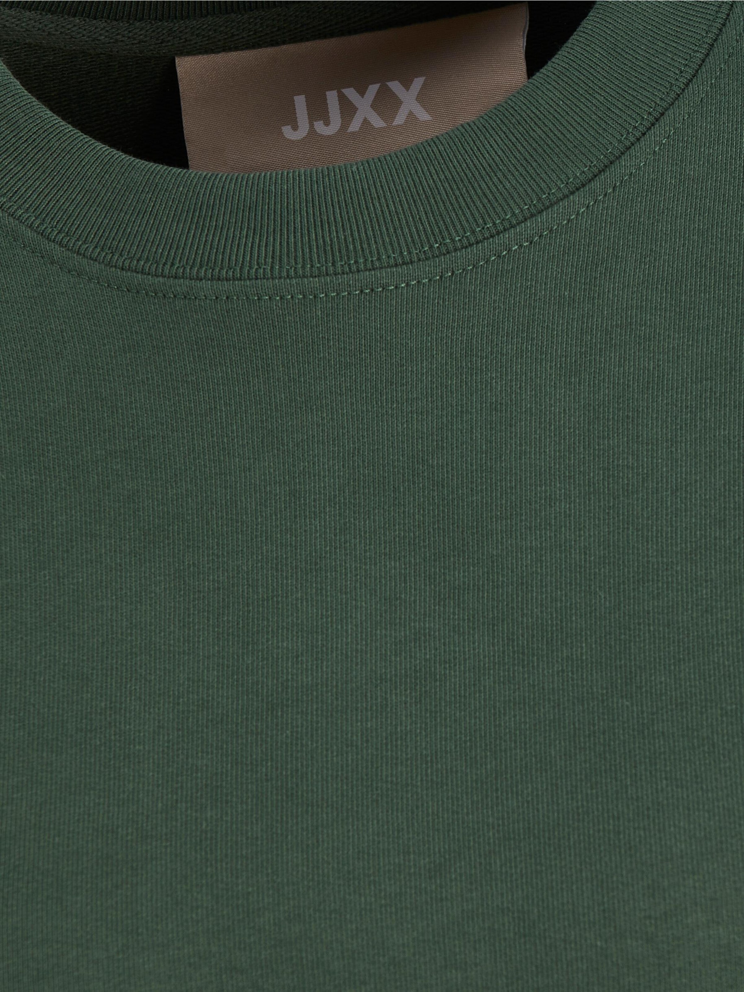Frauen Trending JJXX Sweatshirt 'JXAYA' in Dunkelgrün - IO13108 Frauen Trending JJXX Sweatshirt 'JXAYA' in Dunkelgrün - IO13108