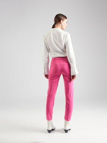 ONLY Regular Pleated Pants 'PEACH' in Pink