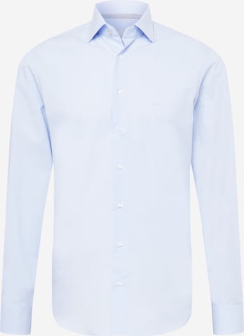 Coupe regular Chemise Michael Kors en bleu : devant