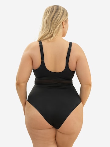 SugarShape Triangel Badpak 'Valencia' in Zwart