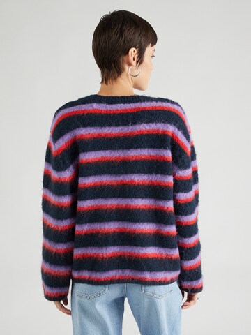 Monki Knit cardigan in Blue