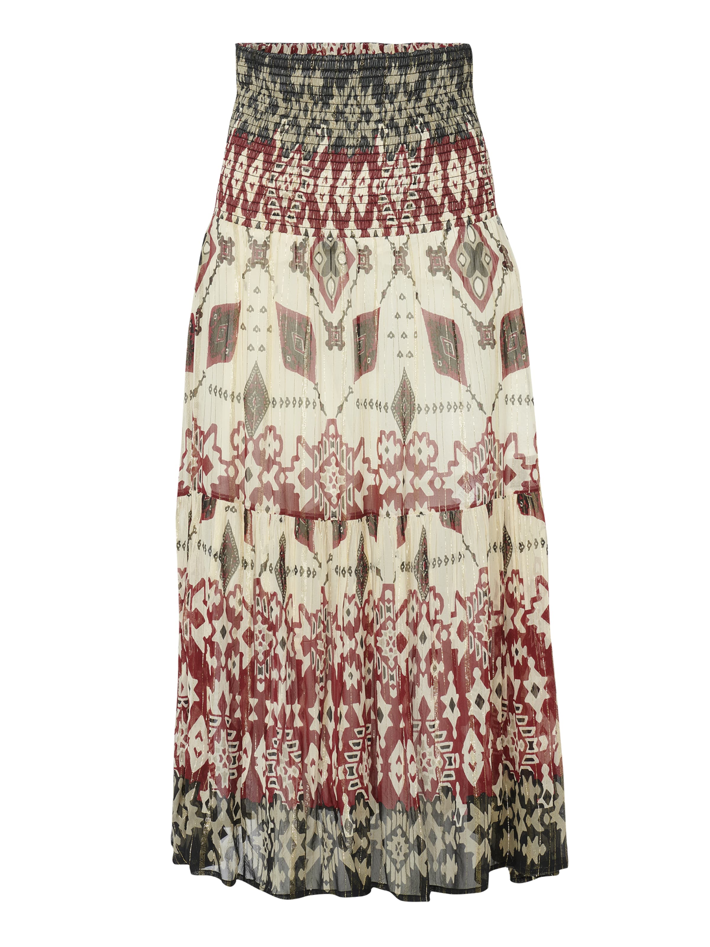 KOROSHI Sukňa - Zmiešané farby: predná strana