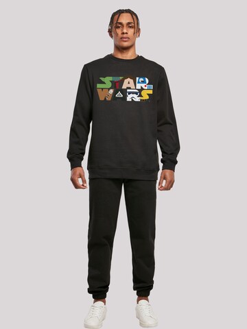 F4NT4STIC Sweatshirt in Zwart