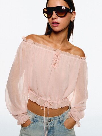 Bershka Blus i rosa