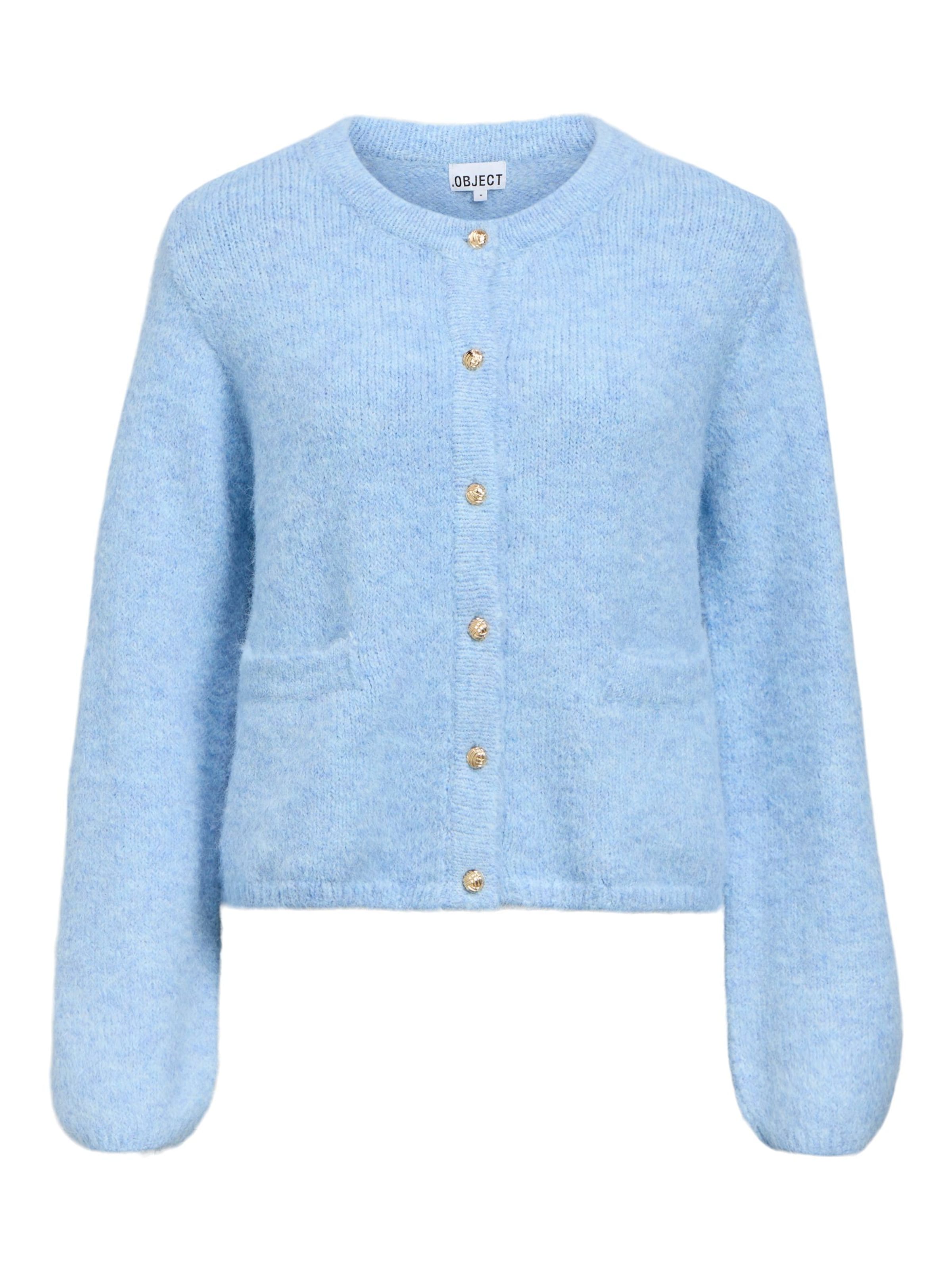 OBJECT Cardigan i blå: forside