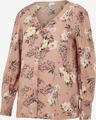Pieces Maternity Blouse 'Paola' in de kleur Gemengde kleuren / Poederroze, Productweergave