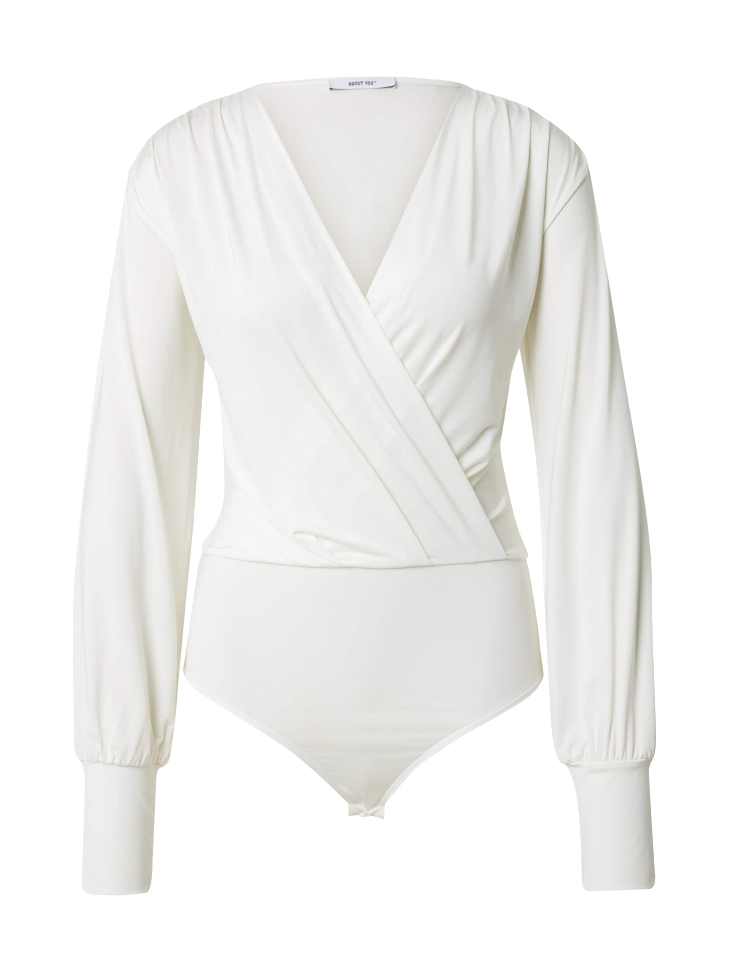 ABOUT YOU Bodisärk 'Kim', värv valge: eest vaates