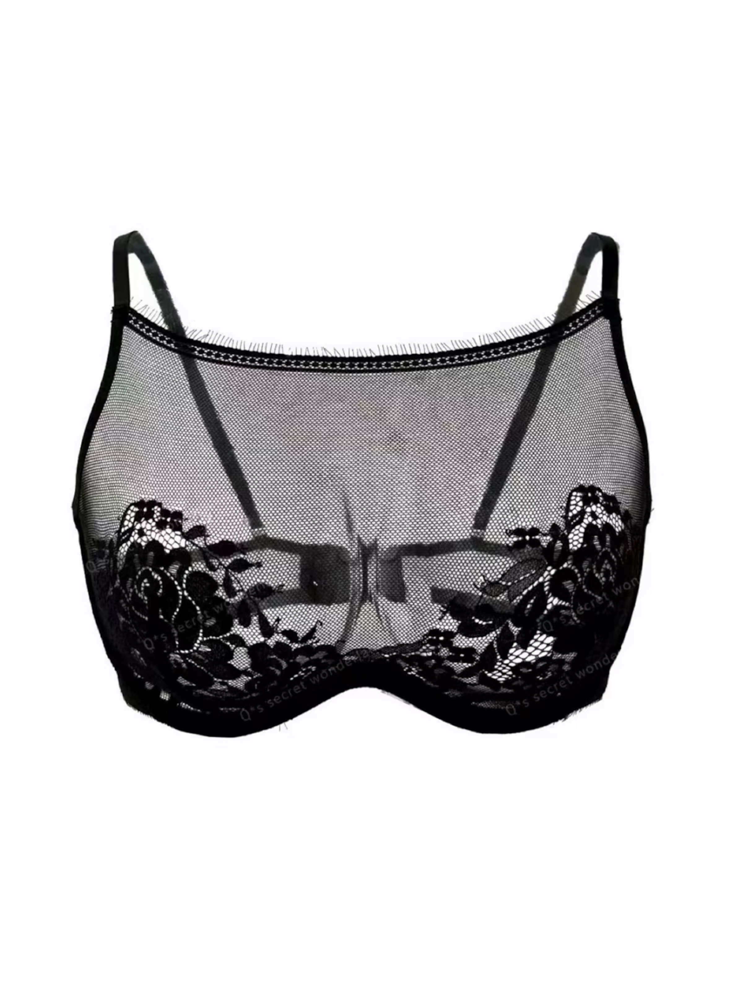 Millo Classic Bra in Black: front