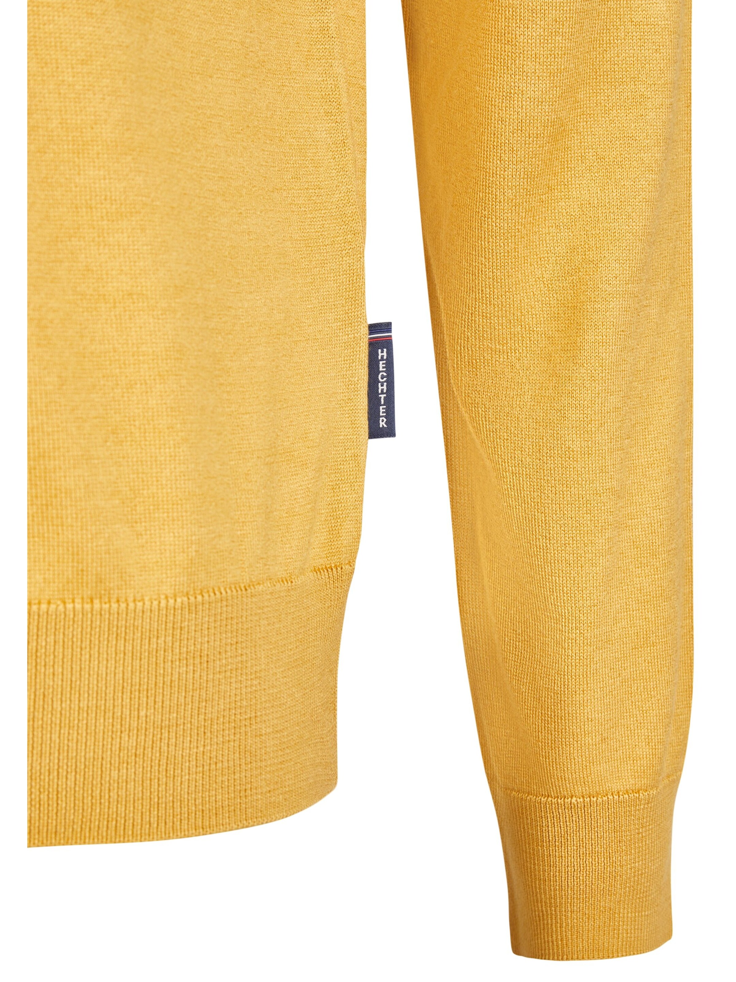 HECHTER PARIS Sweater in Yellow
