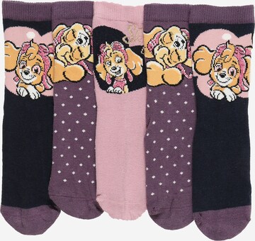 NAME IT Socks 'PAW PATROL NAJA' in Purple: front