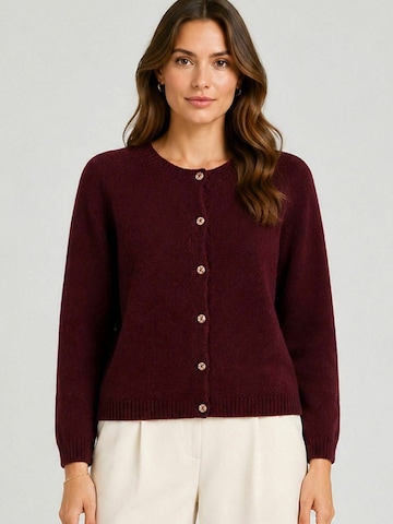 Opal Studio Knit cardigan ' Filuca ' in Red: front