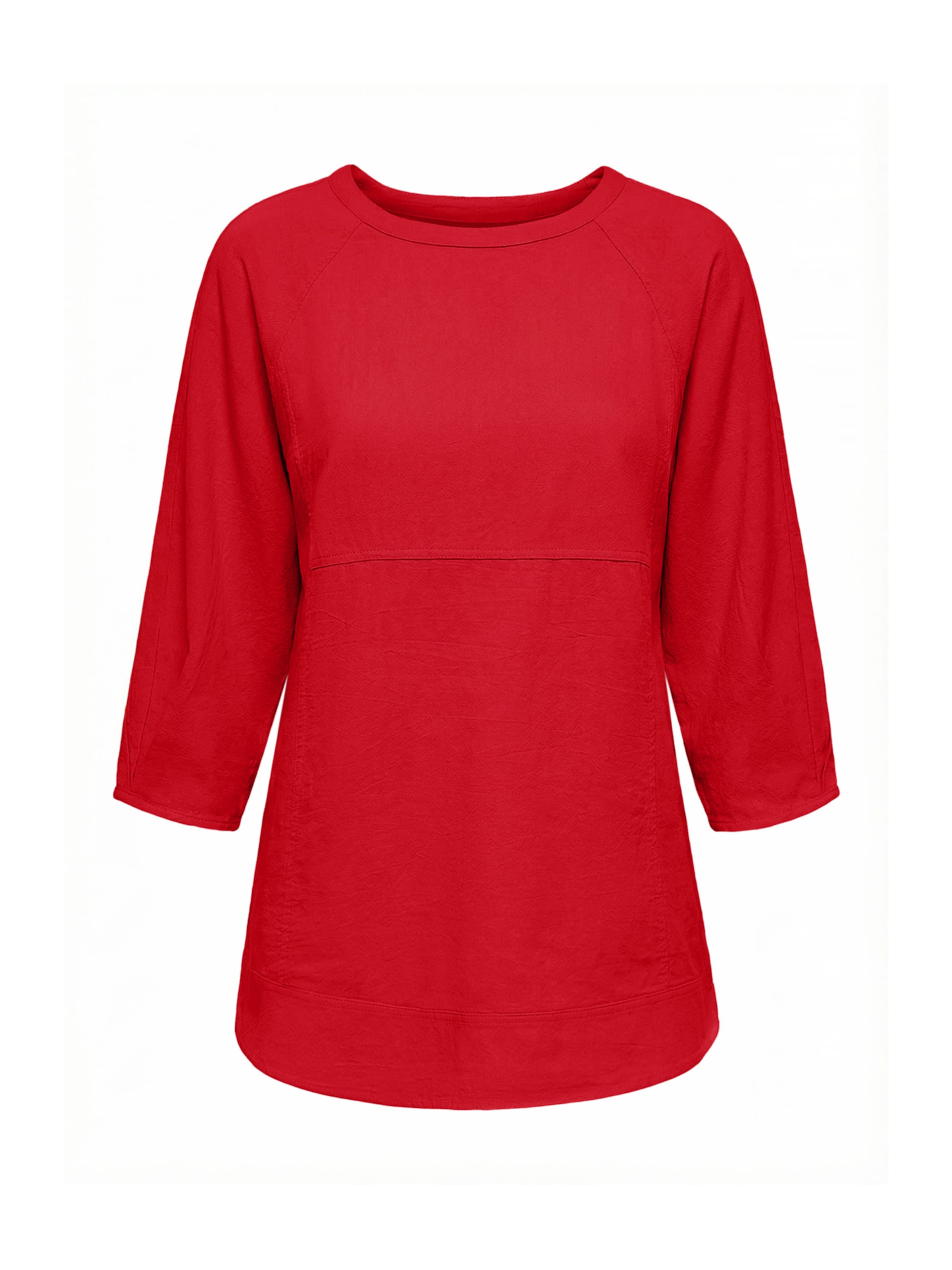 Imily Bela - Blusa en rojo: frente