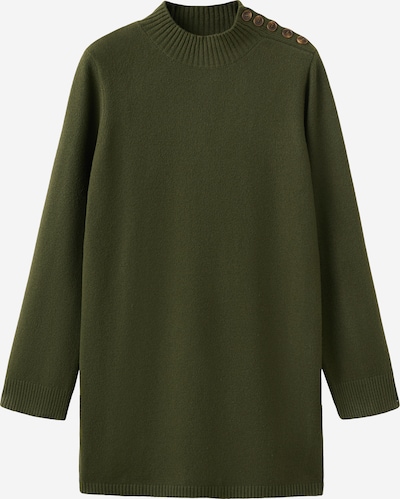 MANGO Pletena haljina 'HARRY' u maslinasta, Pregled proizvoda