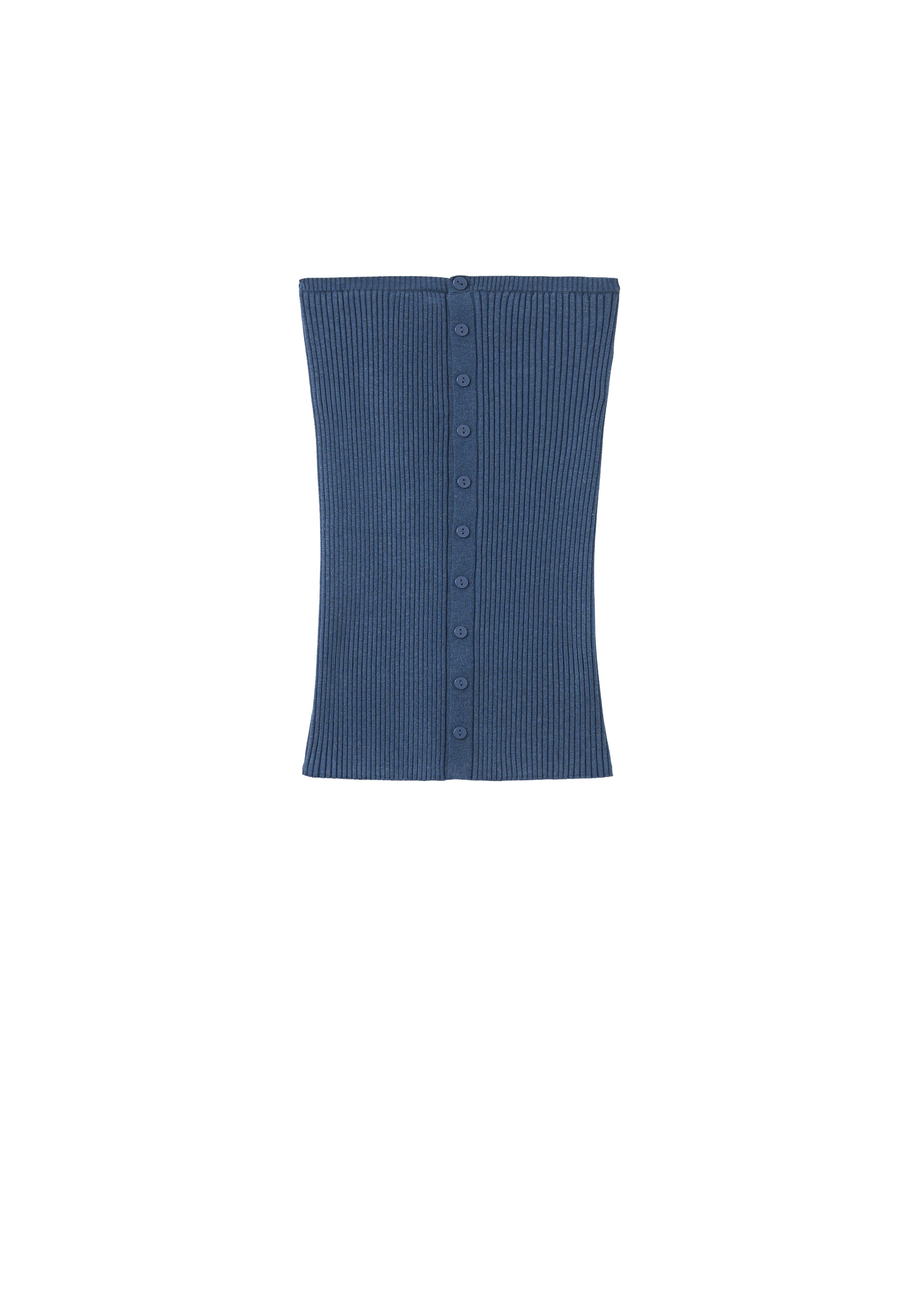 MANGO Top 'AZUCENA' in Blau: Vorderseite