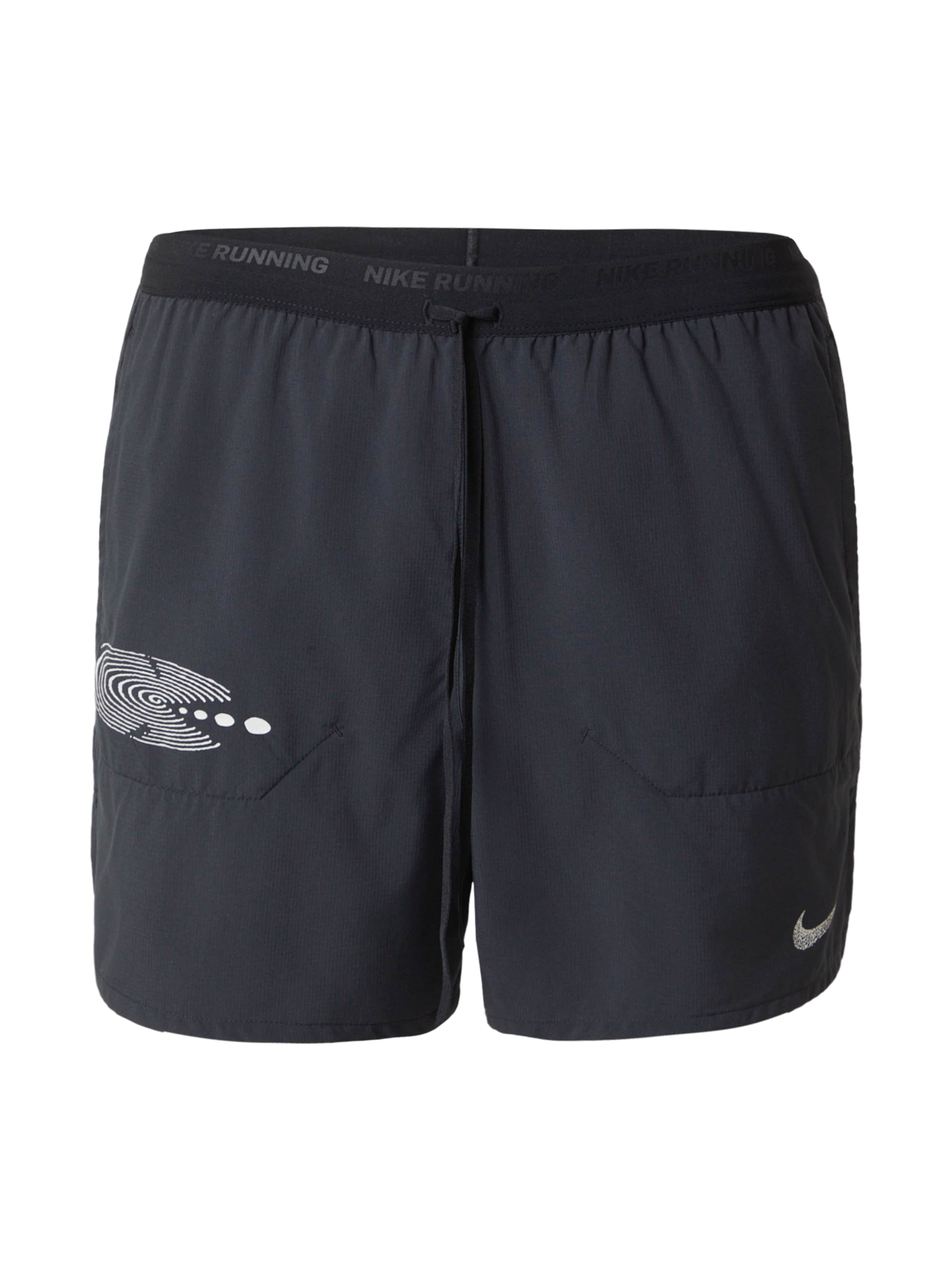 melns NIKE Standarta Sporta bikses 'STRIDE ENERGY': no priekšpuses