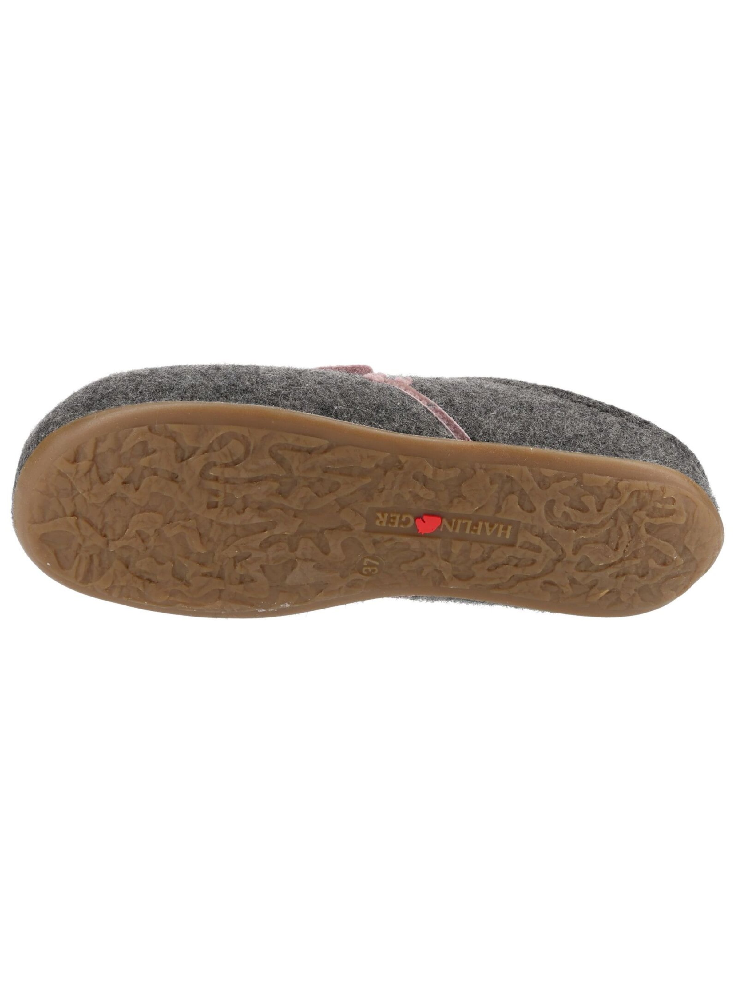 Pantoufle HAFLINGER en gris