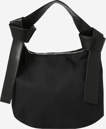 Sac bandoulière Calvin Klein en noir : devant