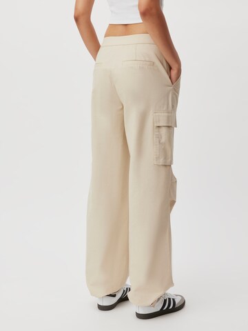 LeGer by Lena Gercke Loose fit Cargo trousers 'Kayleen Tall' in Beige