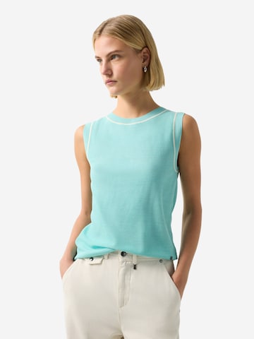 BOGNER Stricktop 'Phia' in Blau: Vorderseite