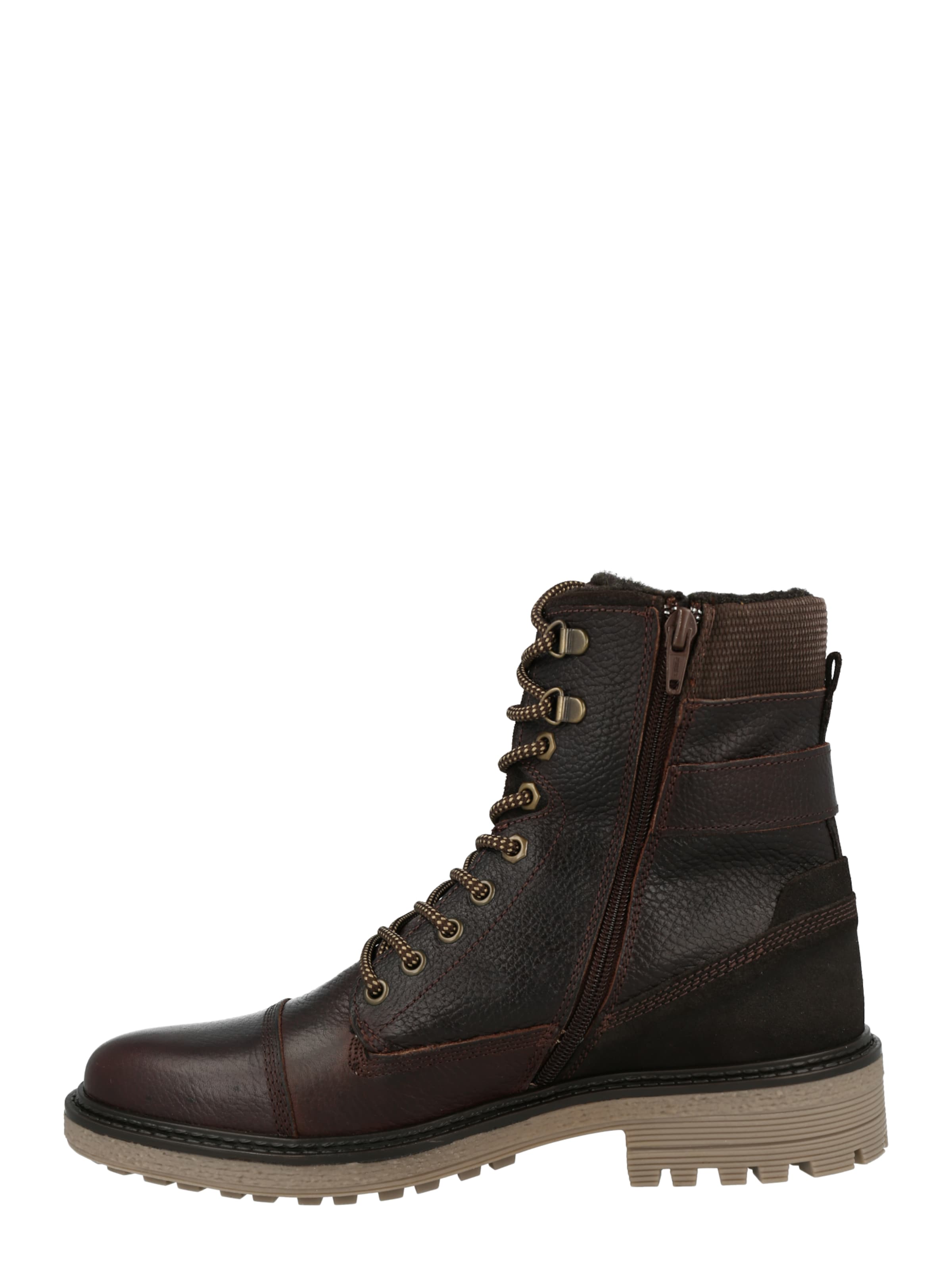 Boots stringati di BULLBOXER in marrone