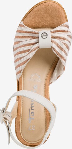 TAMARIS Sandale in Beige