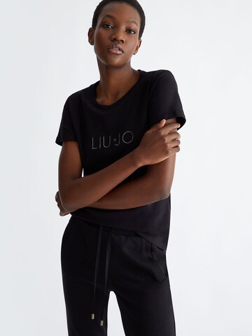 Liu Jo T-Shirt in Schwarz: predná strana