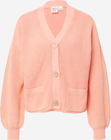 Cardigan ROXY en rose : devant