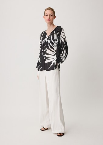 COMMA Blouse in Zwart