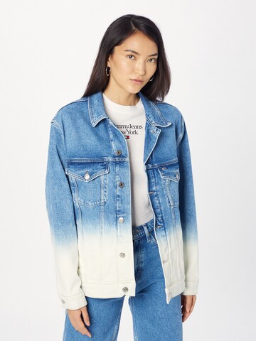 Veste mi-saison Tommy Jeans en bleu : devant