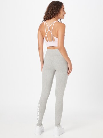 ADIDAS SPORTSWEAR Skinny Workout Pants 'Essentials' in Grey