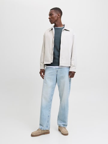 JACK & JONES Pullover 'JJECOOPER' in Grau