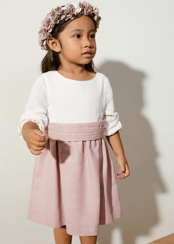 MANGO KIDS Kleid 'Macab' in Pink: predná strana