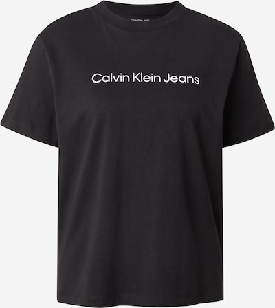 Calvin Klein Jeans Majica veličine XXXS u crna / bijela, Pregled proizvoda