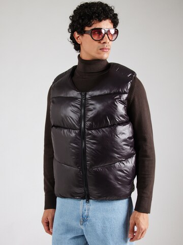 JACK & JONES Γιλέκο 'JCOREFLEX' σε μαύρο: μπροστά