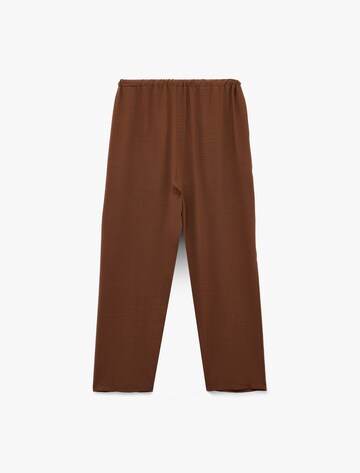 Koton Regular Broek in Bruin