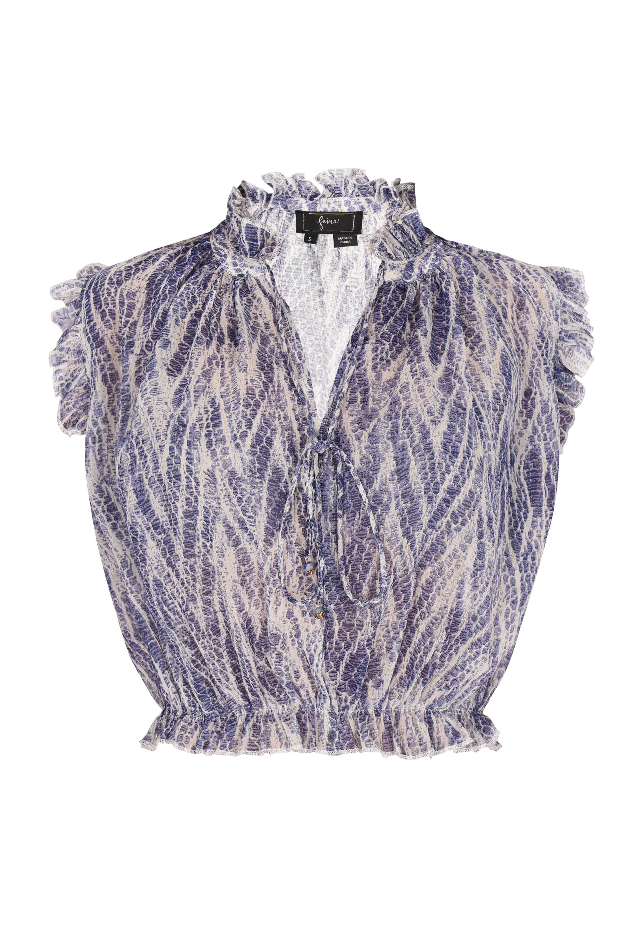 faina Блузка в Синий: спереди