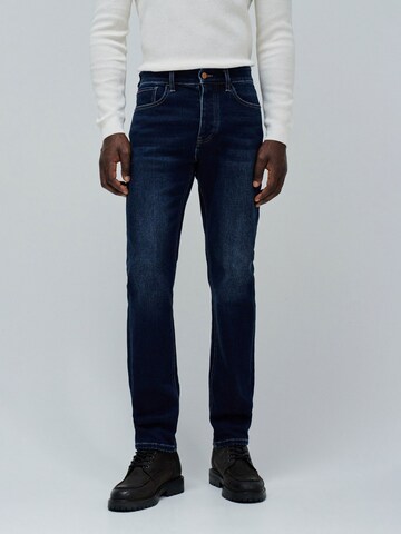 Salsa Jeans Slimfit Jeans in Blauw: voorkant