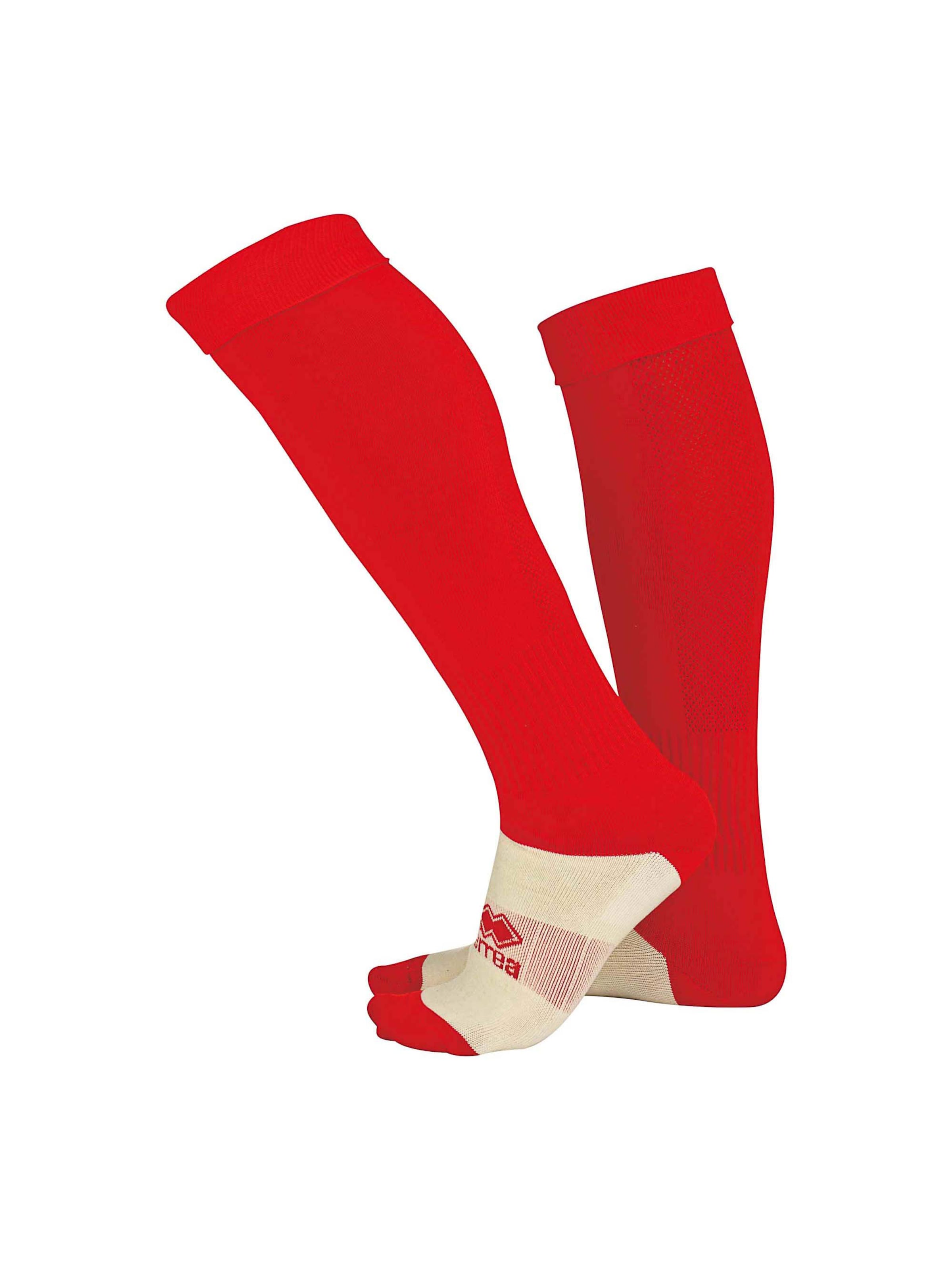 Errea Sports socks 'Calza' in Red: front