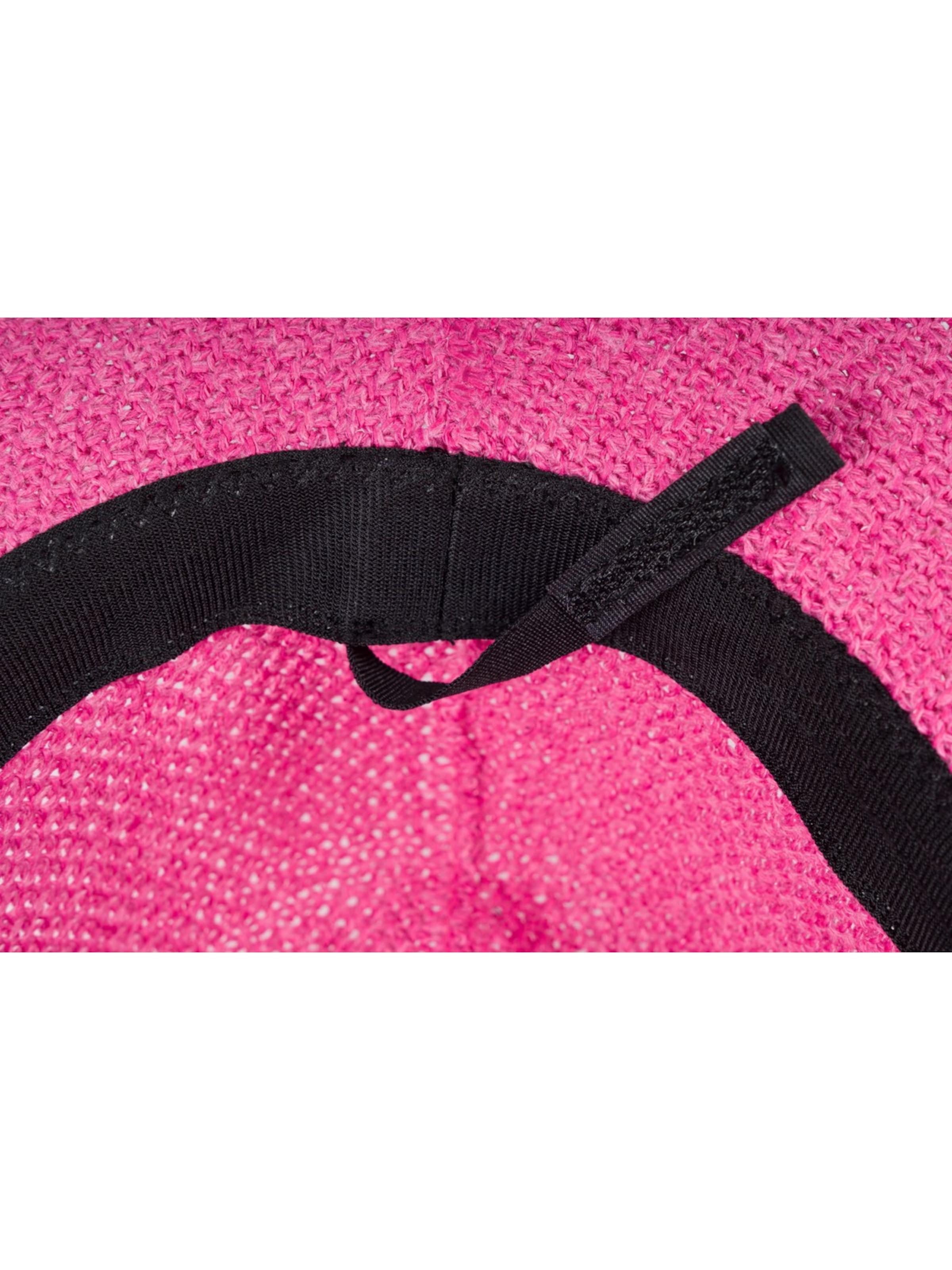 styleBREAKER Hut 'Panama Strohhut'‌ in Pink