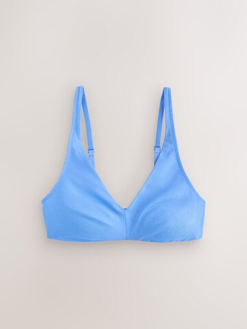 Next Треугольник Бюстгальтер 'Ultimate Comfort' в Синий