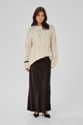 Jupe 'EstelleMW' My Essential Wardrobe en marron