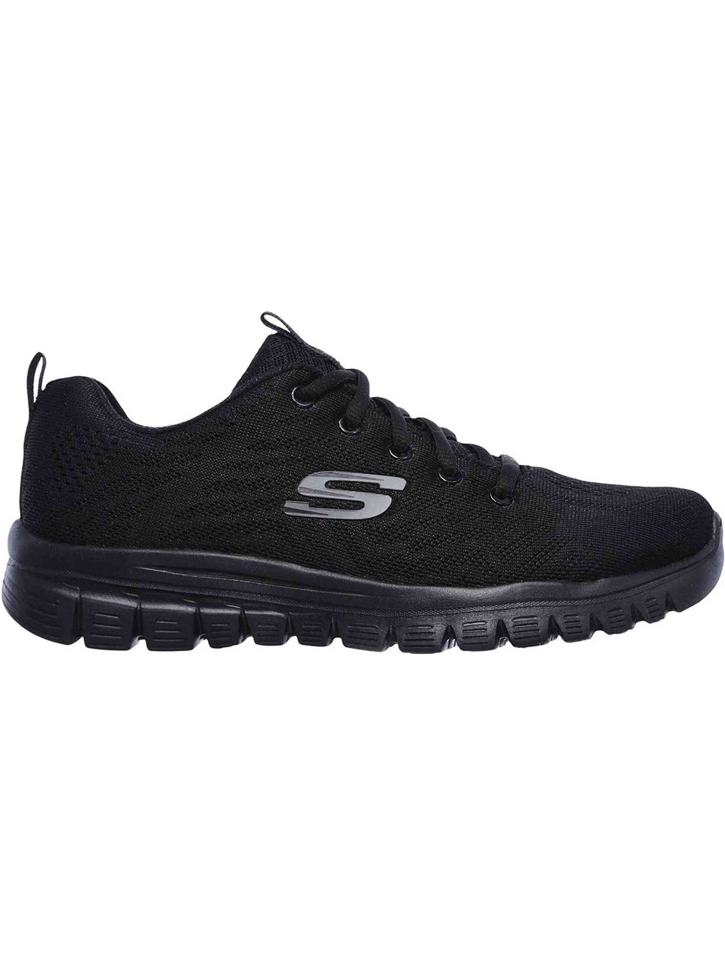 Chaussure de course '070-397596' SKECHERS en noir