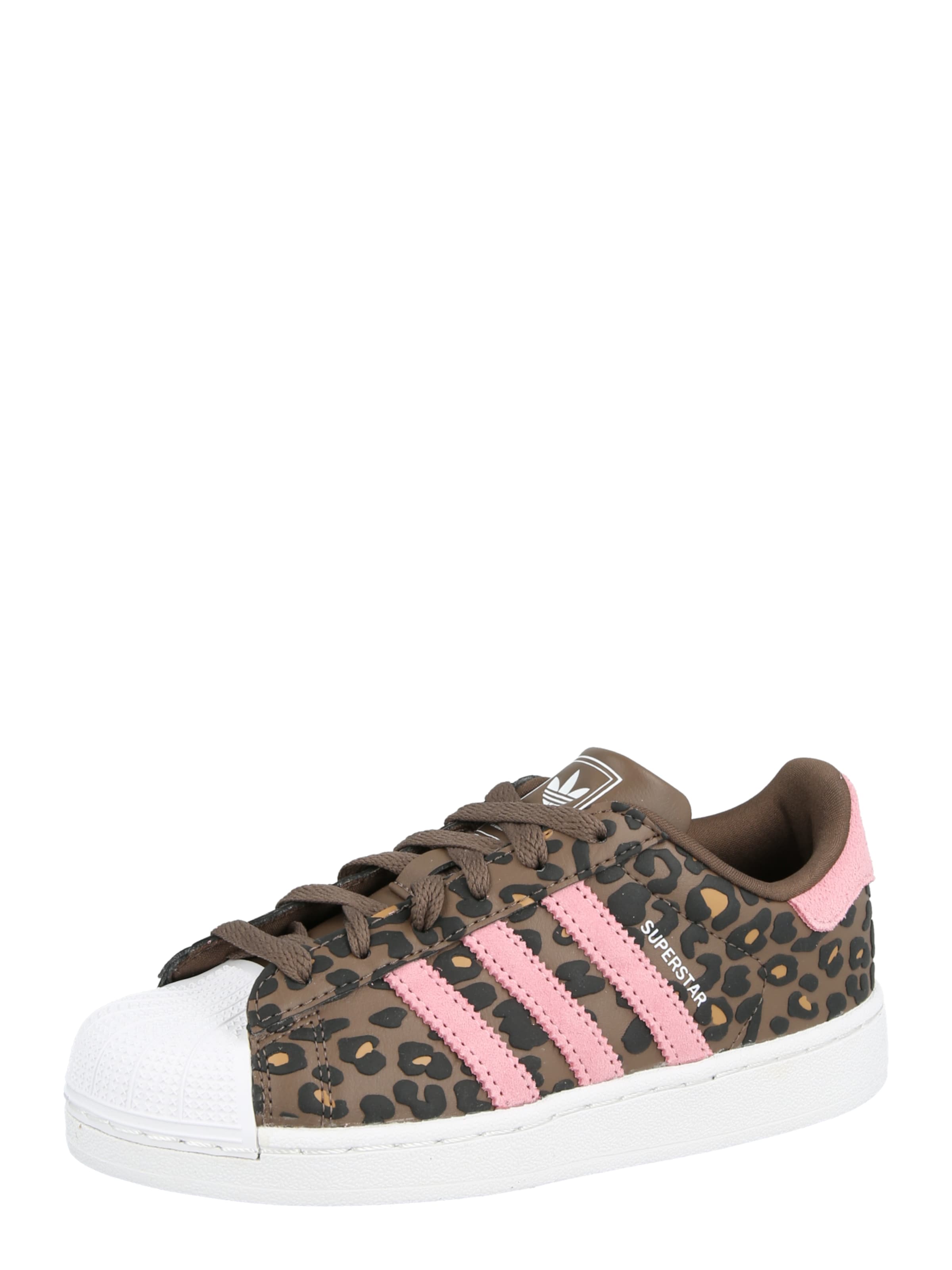 ADIDAS ORIGINALS Trainers 'SUPERSTAR II C' in Brown: front