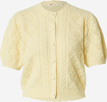 geltona LEVI'S ® Kardiganas: priekis