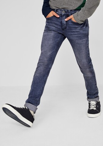 s.Oliver Skinny Jeansy w kolorze niebieski: przód