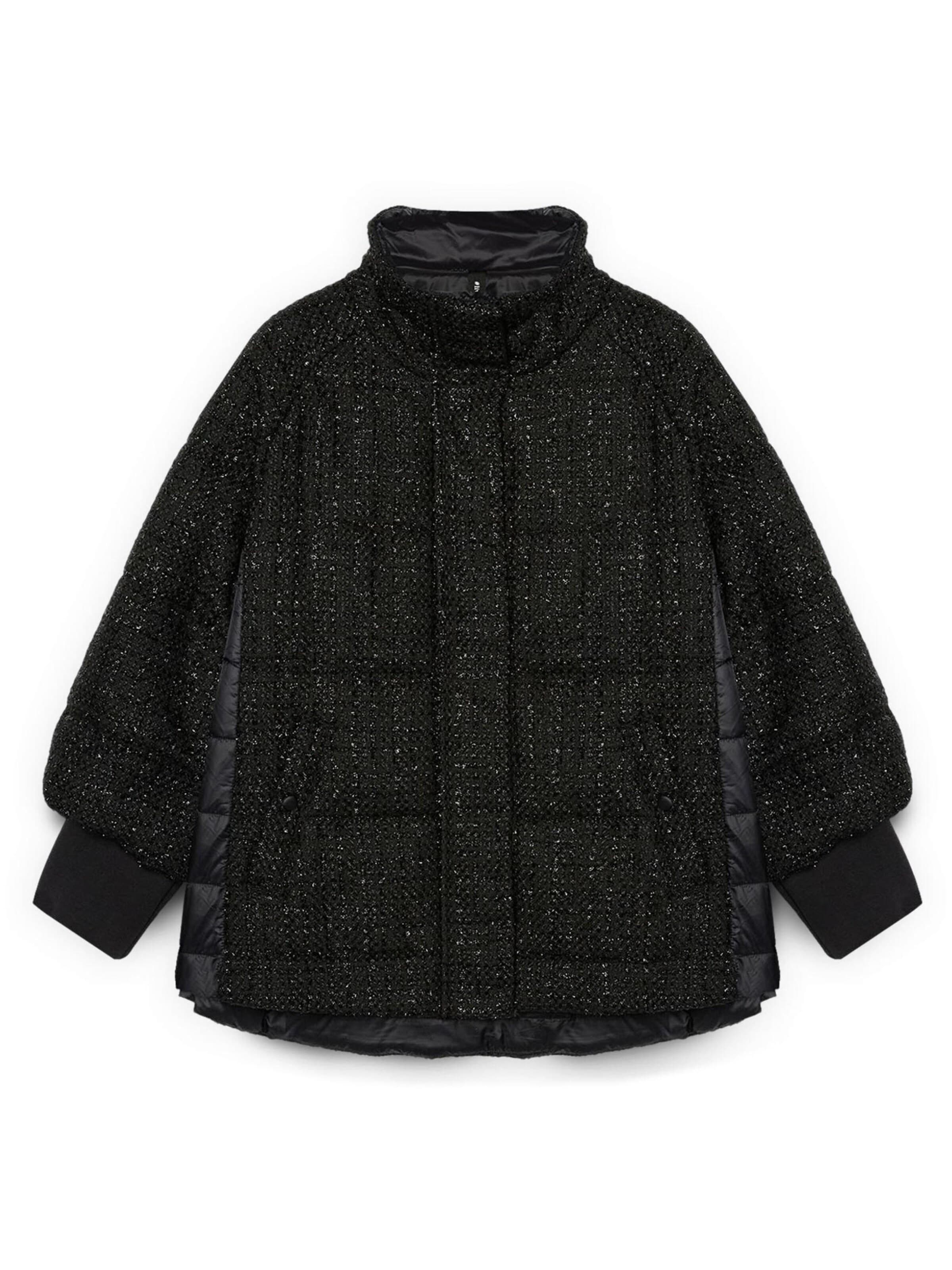 Fiorella Rubino - Chaqueta de invierno en negro: frente