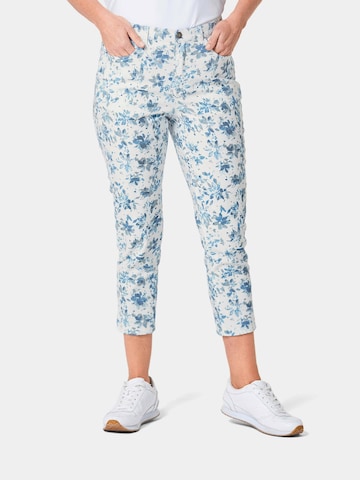 Goldner Regular Broek in Blauw: voorkant