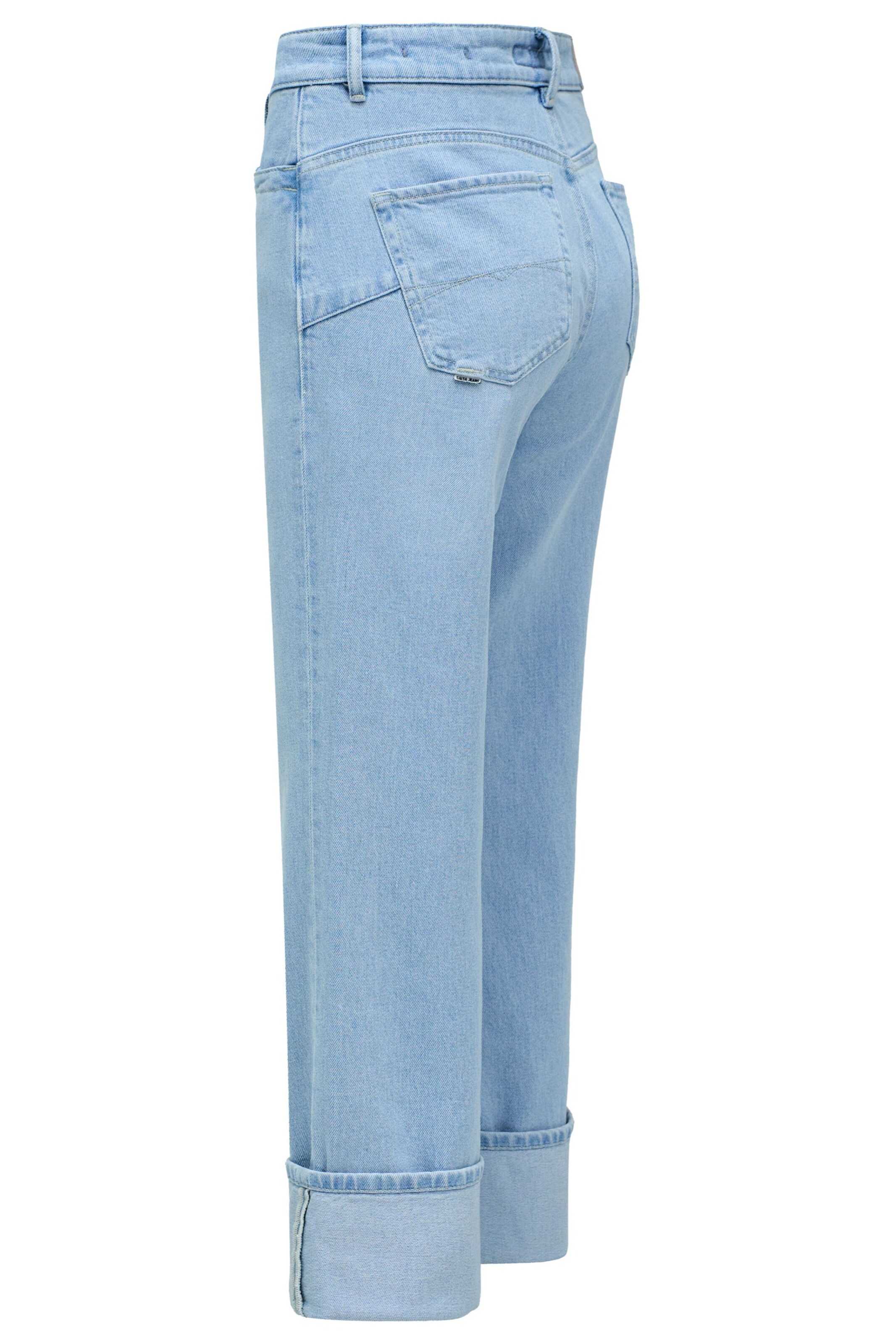 Salsa Jeans Wide leg Jeans 'Faith' in Blauw