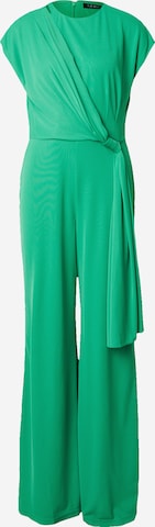 Tuta jumpsuit di Lauren Ralph Lauren in verde: frontale